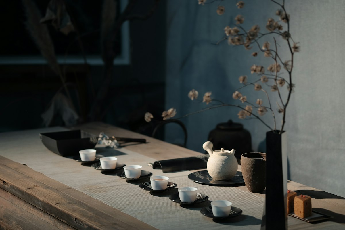 Oolong tea from Wuyi Mountains